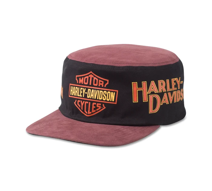 Cappellino Pillbox Bar & Shield