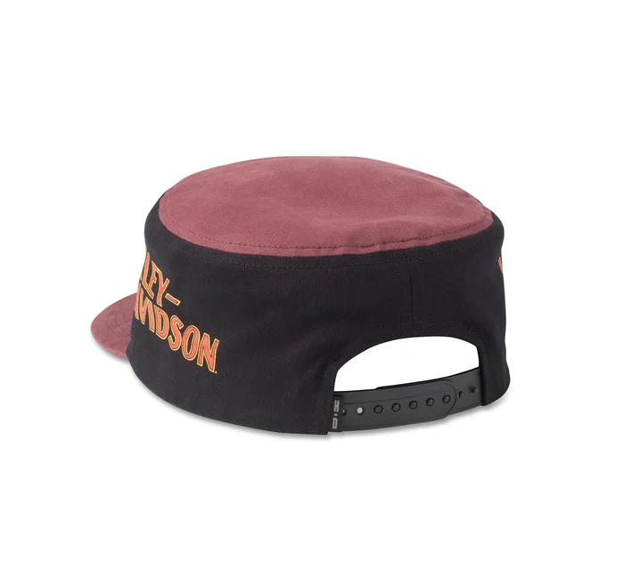Cappellino Pillbox Bar & Shield