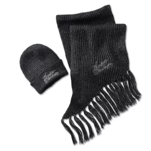 Set regalo berretto e sciarpa HD-MC - Black Beauty