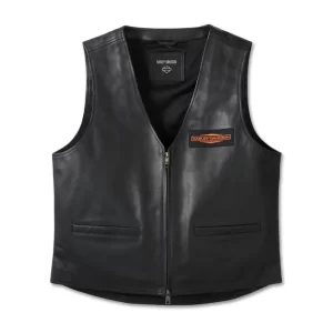 Gilet in pelle City Limits