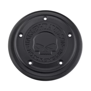 Willie G Skull Air Cleaner Trim - Black