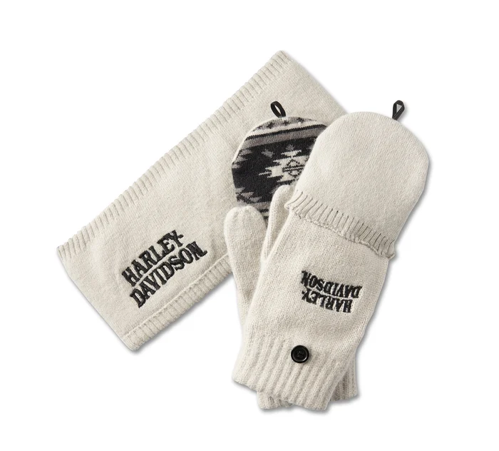Set regalo scaldaorecchie Harley-Davidson - Cloud Dancer