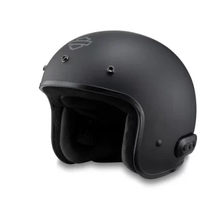 Casco Fury N04 Bluetooth 3/4 - Nero opaco