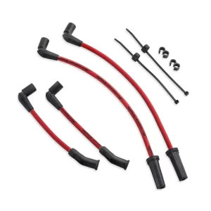 Cavi per candele Screamin' Eagle Phat da 10 mm - Rosso