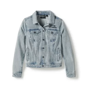 Giacca jeans Rose & Thorn Bling