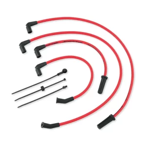 Cavi per candele Screamin' Eagle Phat da 10 mm - Rossi
