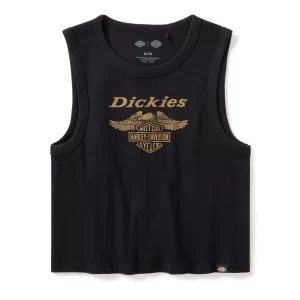 Canotta Eagle Cropped Racerback Dickies x H-D