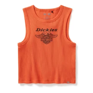 Canotta Eagle Cropped Racerback Dickies x H-D