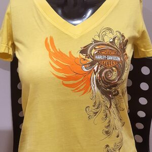 T-SHIRT HARLEY-DAVIDSON CON LOGO POWER UP SALERNO