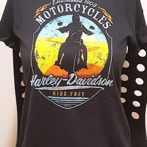 T-SHIRT HARLEY-DAVIDSON CON LOGO POWER UP SALERNO