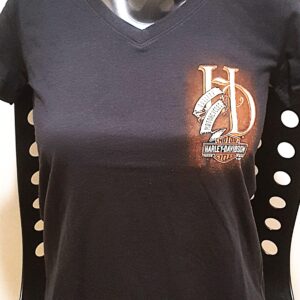 T-SHIRT HARLEY-DAVIDSON CON LOGO POWER UP SALERNO