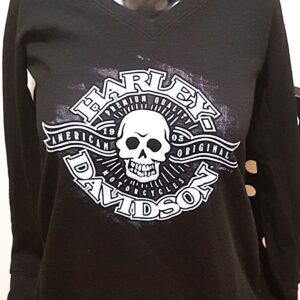 T-SHIRT HARLEY-DAVIDSON CON LOGO POWER UP SALERNO