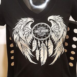 T-SHIRT HARLEY-DAVIDSON CON LOGO POWER UP SALERNO