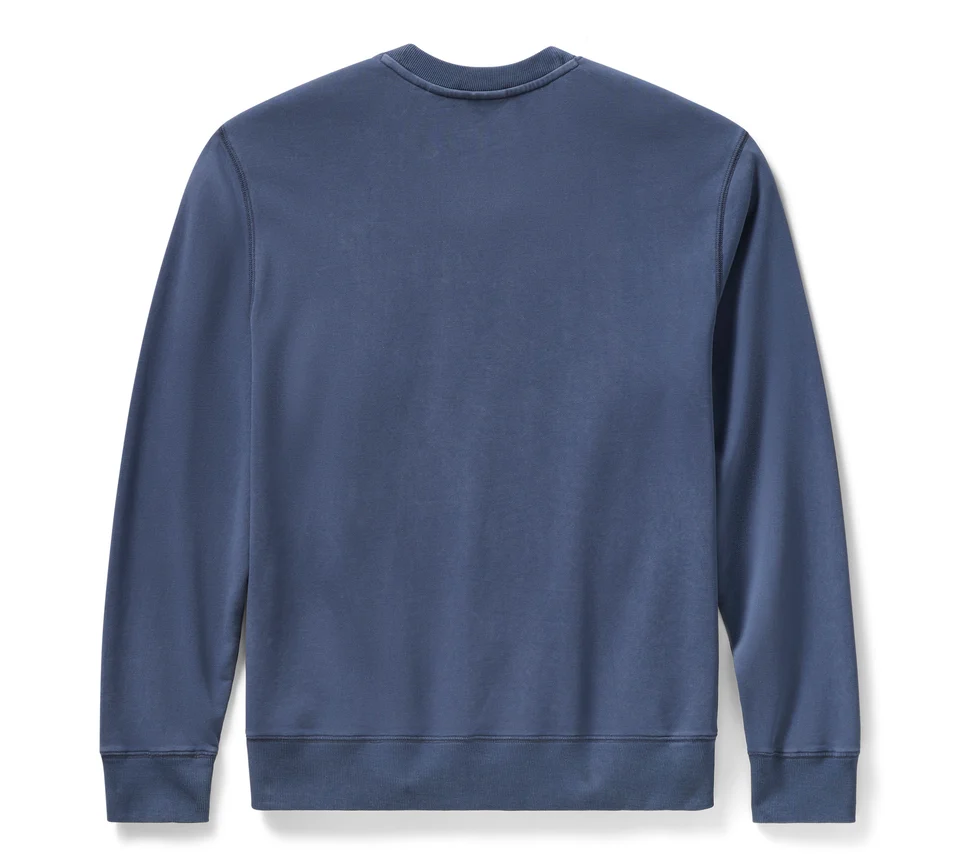Felpa girocollo H-D® Washed da uomo