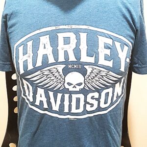 T-SHIRT HARLEY-DAVIDSON CON LOGO POWER UP SALERNO