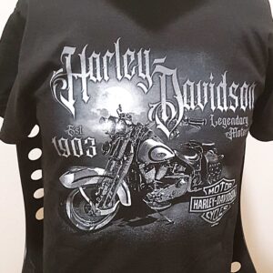 T-SHIRT HARLEY-DAVIDSON CON LOGO POWER UP SALERNO