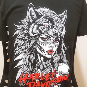 T-SHIRT HARLEY-DAVIDSON CON LOGO POWER UP SALERNO