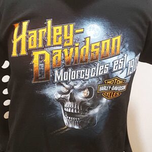 T-SHIRT HARLEY-DAVIDSON CON LOGO POWER UP SALERNO