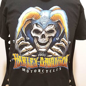 T-SHIRT HARLEY-DAVIDSON CON LOGO POWER UP SALERNO