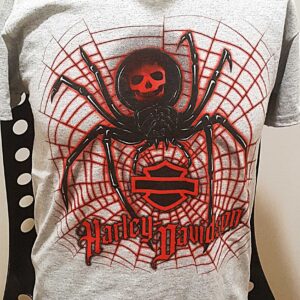 T-SHIRT HARLEY-DAVIDSON CON LOGO POWER UP SALERNO