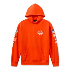 Felpa unisex con cappuccio Harley-Davidson® Factory Racing Team – Orange