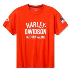 T-Shirt unisex Harley-Davidson® Factory Racing Team – Orange