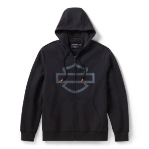 Felpa da uomo con cappuccio e zip H-D TECH