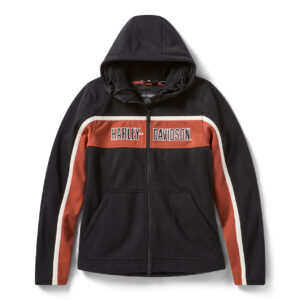 Felpa da motociclismo con cappuccio H-D Trenton Deflector 2.0 da donna