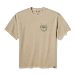 Maglietta tinta a pigmento Dickies x H-D Horsepower Heavyweight - Khaki
